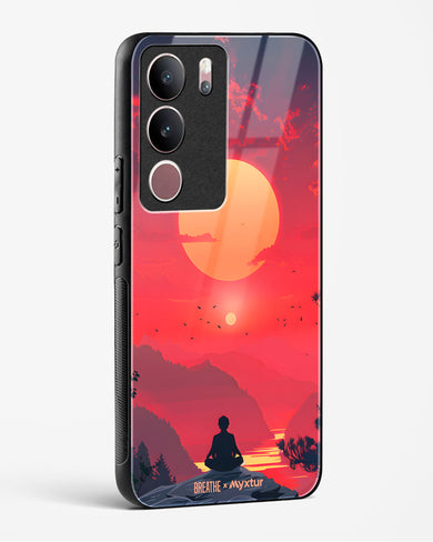 One with the World [BREATHE] Glass Case Phone Cover (Vivo)