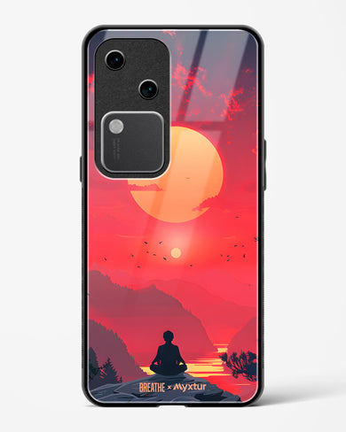 One with the World [BREATHE] Glass Case Phone Cover (Vivo)