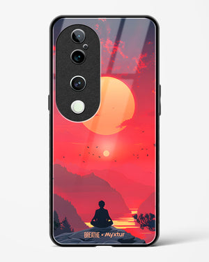 One with the World [BREATHE] Glass Case Phone Cover (Vivo)