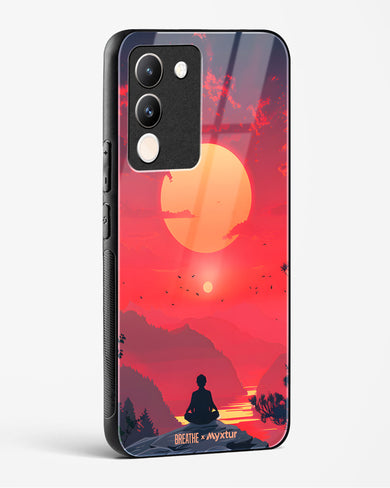 One with the World [BREATHE] Glass Case Phone Cover (Vivo)