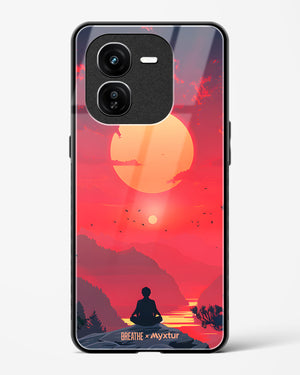 One with the World [BREATHE] Glass Case Phone Cover (Vivo)