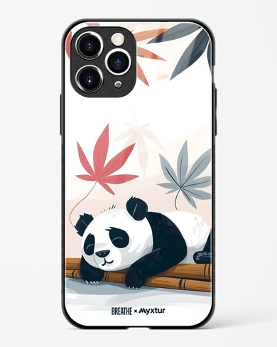 Paws and Relax [BREATHE] Glass Case Phone Cover (Apple)