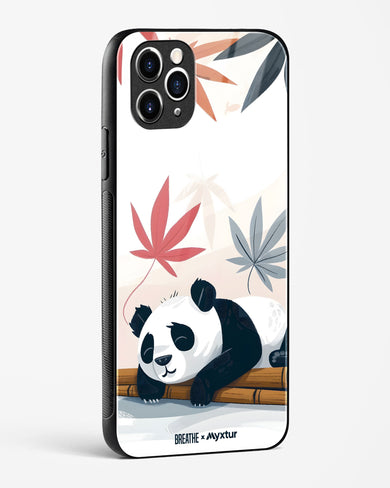 Paws and Relax [BREATHE] Glass Case Phone Cover (Apple)