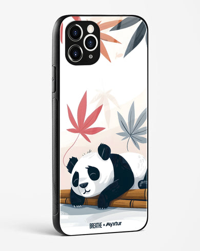 Paws and Relax [BREATHE] Glass Case Phone Cover (Apple)