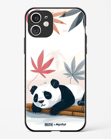 Paws and Relax [BREATHE] Glass Case Phone Cover (Apple)