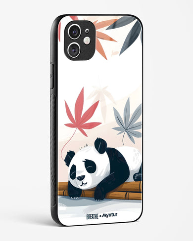 Paws and Relax [BREATHE] Glass Case Phone Cover (Apple)