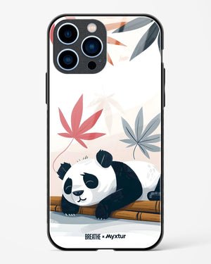 Paws and Relax [BREATHE] Glass Case Phone Cover (Apple)