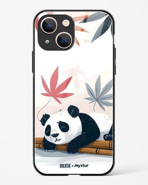 Paws and Relax [BREATHE] Glass Case Phone Cover (Apple)