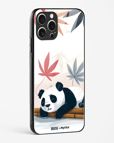 Paws and Relax [BREATHE] Glass Case Phone Cover (Apple)