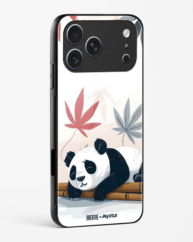 Paws and Relax [BREATHE] Glass Case Phone Cover (Apple)