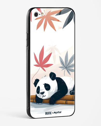 Paws and Relax [BREATHE] Glass Case Phone Cover (Apple)