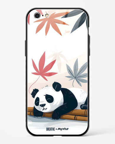 Paws and Relax [BREATHE] Glass Case Phone Cover (Apple)