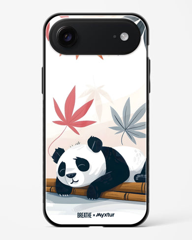 Paws and Relax [BREATHE] Glass Case Phone Cover (Apple)