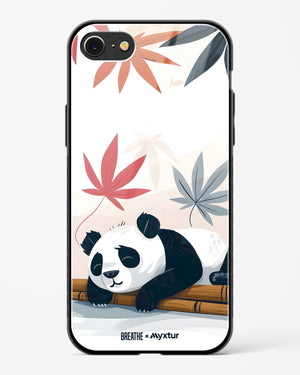 Paws and Relax [BREATHE] Glass Case Phone Cover (Apple)