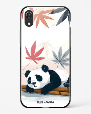 Paws and Relax [BREATHE] Glass Case Phone Cover (Apple)