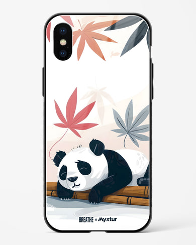 Paws and Relax [BREATHE] Glass Case Phone Cover (Apple)