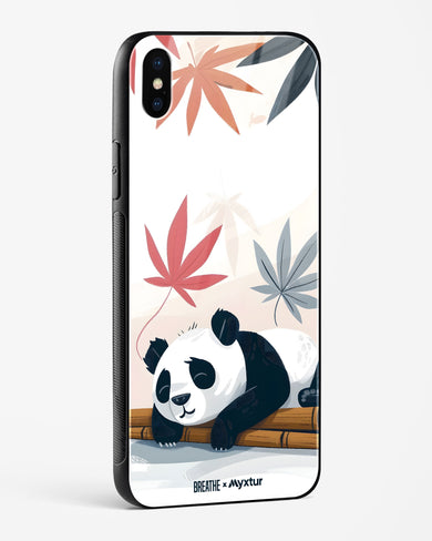 Paws and Relax [BREATHE] Glass Case Phone Cover (Apple)