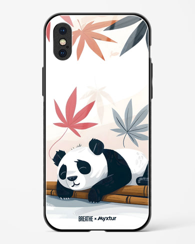Paws and Relax [BREATHE] Glass Case Phone Cover (Apple)