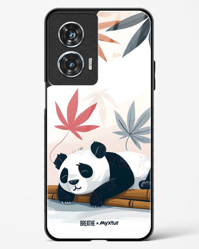 Paws and Relax [BREATHE] Glass Case Phone Cover (Motorola)