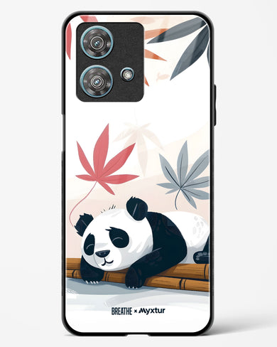 Paws and Relax [BREATHE] Glass Case Phone Cover (Motorola)