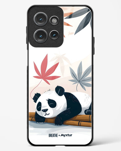 Paws and Relax [BREATHE] Glass Case Phone Cover (Motorola)