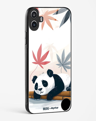 Paws and Relax [BREATHE] Glass Case Phone Cover (Nothing)