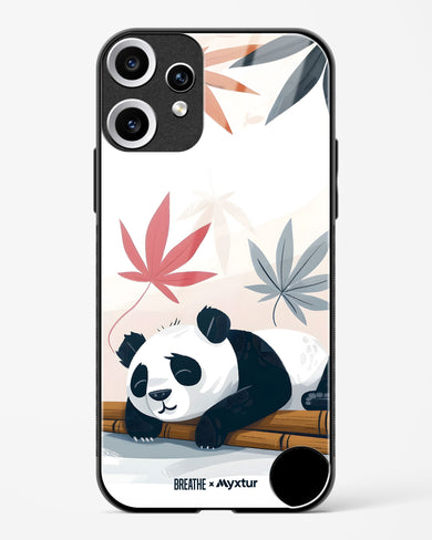 Paws and Relax [BREATHE] Glass Case Phone Cover (Nothing)