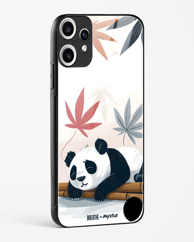 Paws and Relax [BREATHE] Glass Case Phone Cover (Nothing)
