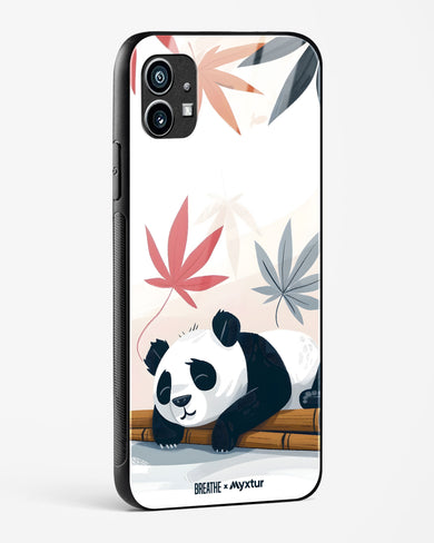 Paws and Relax [BREATHE] Glass Case Phone Cover (Nothing)