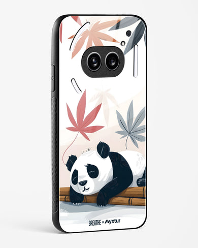 Paws and Relax [BREATHE] Glass Case Phone Cover (Nothing)