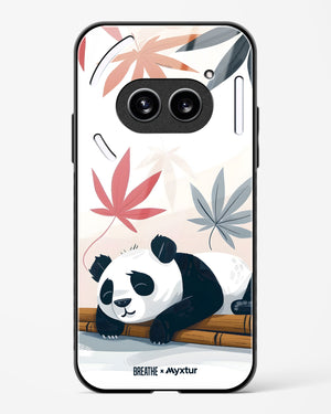 Paws and Relax [BREATHE] Glass Case Phone Cover (Nothing)