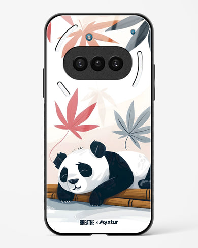 Paws and Relax [BREATHE] Glass Case Phone Cover (Nothing)