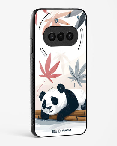 Paws and Relax [BREATHE] Glass Case Phone Cover (Nothing)