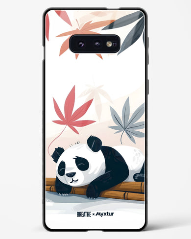 Paws and Relax [BREATHE] Glass Case Phone Cover (Samsung)