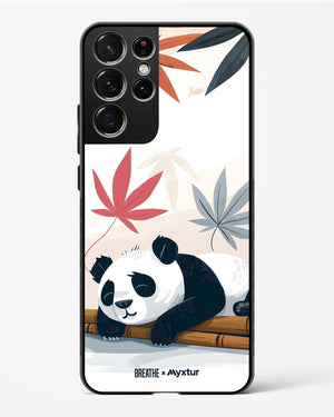 Paws and Relax [BREATHE] Glass Case Phone Cover (Samsung)