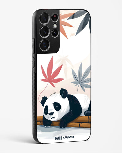 Paws and Relax [BREATHE] Glass Case Phone Cover (Samsung)