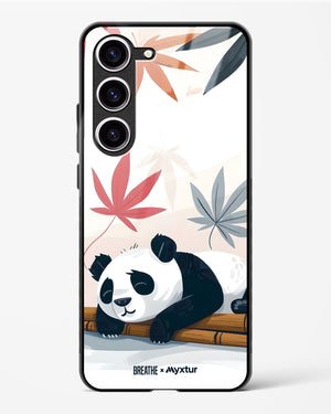 Paws and Relax [BREATHE] Glass Case Phone Cover (Samsung)