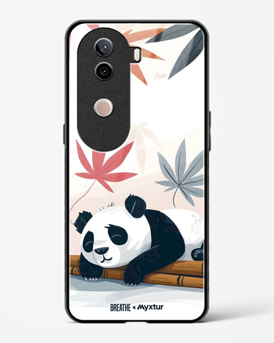 Paws and Relax [BREATHE] Glass Case Phone Cover (Vivo)