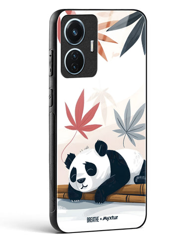 Paws and Relax [BREATHE] Glass Case Phone Cover (Vivo)
