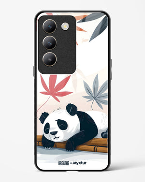 Paws and Relax [BREATHE] Glass Case Phone Cover (Vivo)