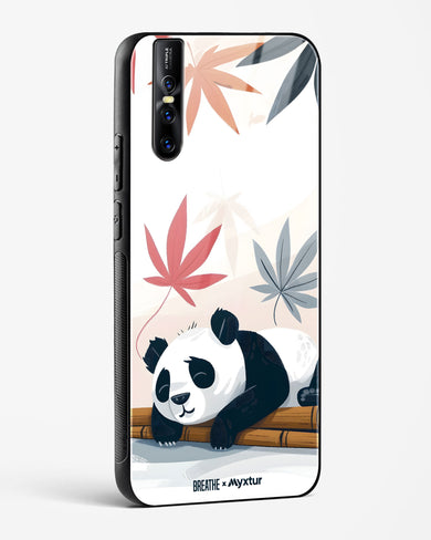 Paws and Relax [BREATHE] Glass Case Phone Cover (Vivo)