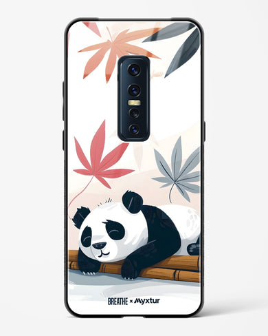 Paws and Relax [BREATHE] Glass Case Phone Cover (Vivo)