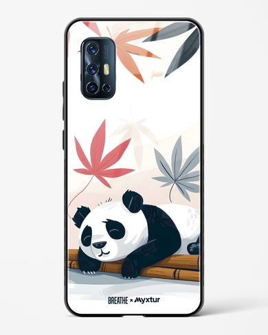 Paws and Relax [BREATHE] Glass Case Phone Cover (Vivo)