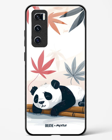 Paws and Relax [BREATHE] Glass Case Phone Cover (Vivo)