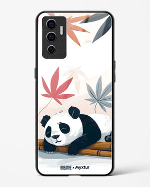 Paws and Relax [BREATHE] Glass Case Phone Cover (Vivo)