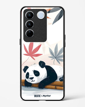 Paws and Relax [BREATHE] Glass Case Phone Cover (Vivo)