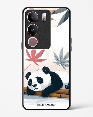 Paws and Relax [BREATHE] Glass Case Phone Cover (Vivo)