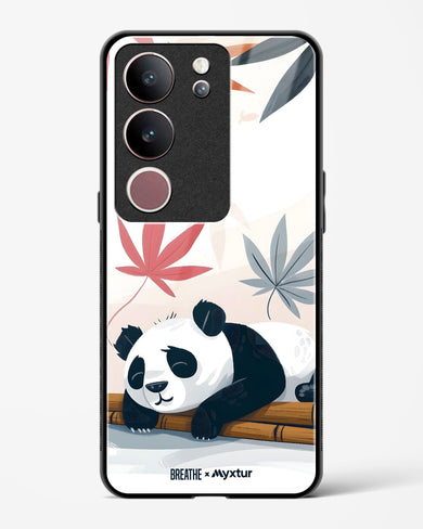 Paws and Relax [BREATHE] Glass Case Phone Cover (Vivo)