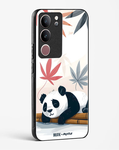 Paws and Relax [BREATHE] Glass Case Phone Cover (Vivo)