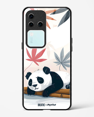Paws and Relax [BREATHE] Glass Case Phone Cover (Vivo)